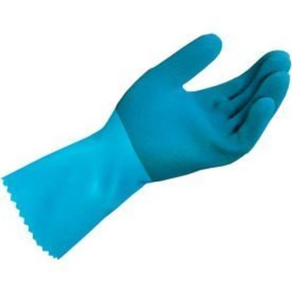 MAPA® Blue-Grip„¢ LL301 Natural Rubber Gloves, Heavy Weight, Blue, 1 Pair, Medium, 301427, Mapa Professional, Mfr#: 301427